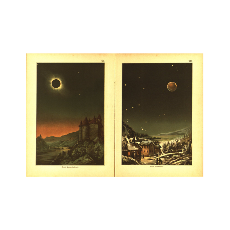 Edmund Weiss, Bilder-Atlas der Sternenwelt 1888