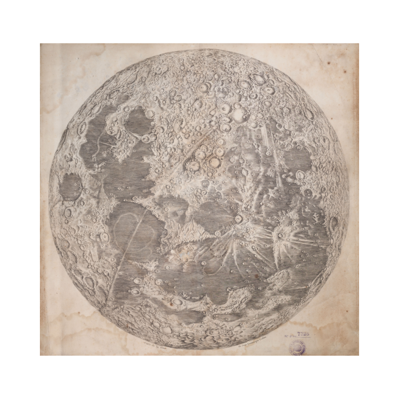 Giandomenico Cassini, Grande carta della Luna 1787